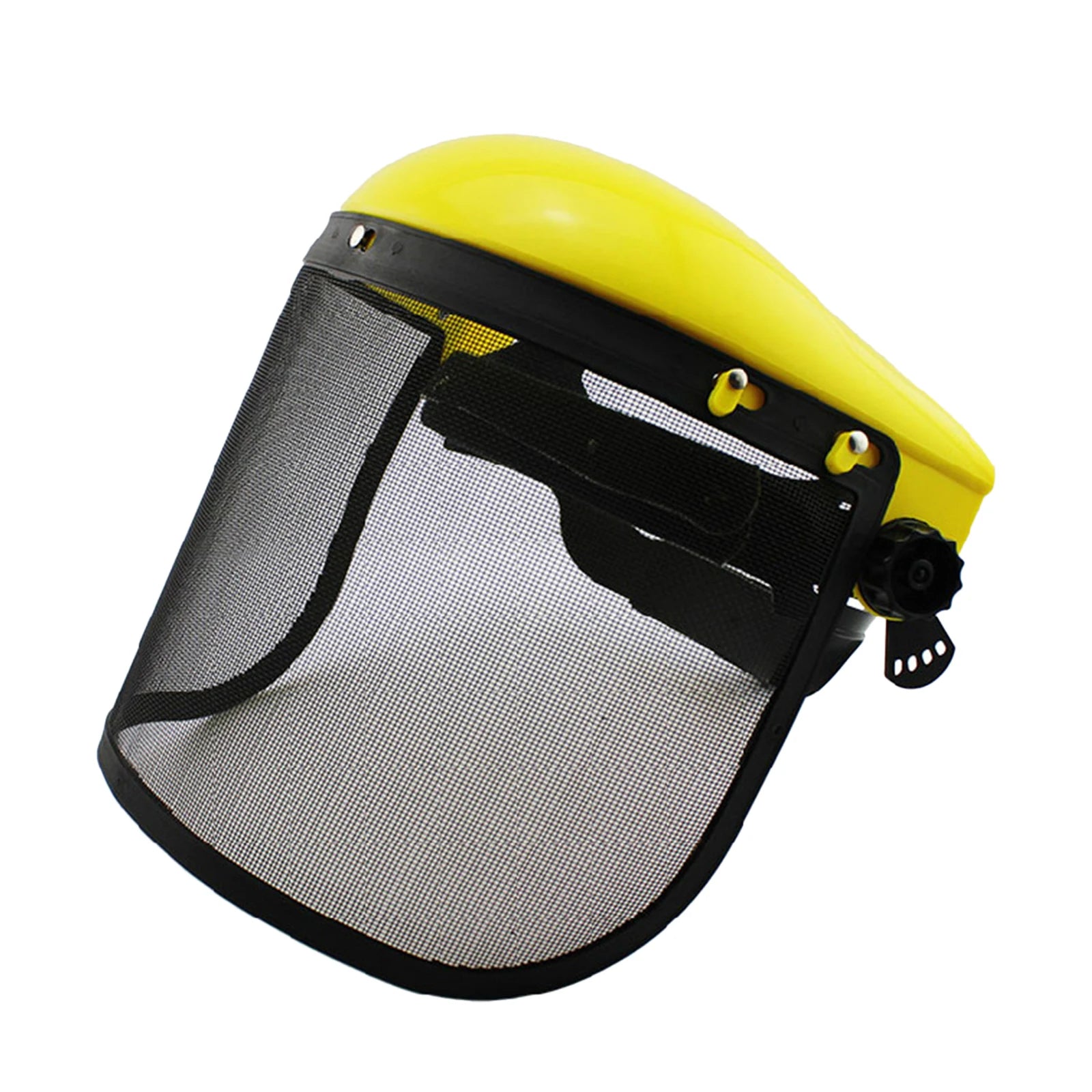 Protetor Facial com Viseira de Malha Reforçada – Segurança Total para Jardinagem, Silvicultura e Uso com Motosserra