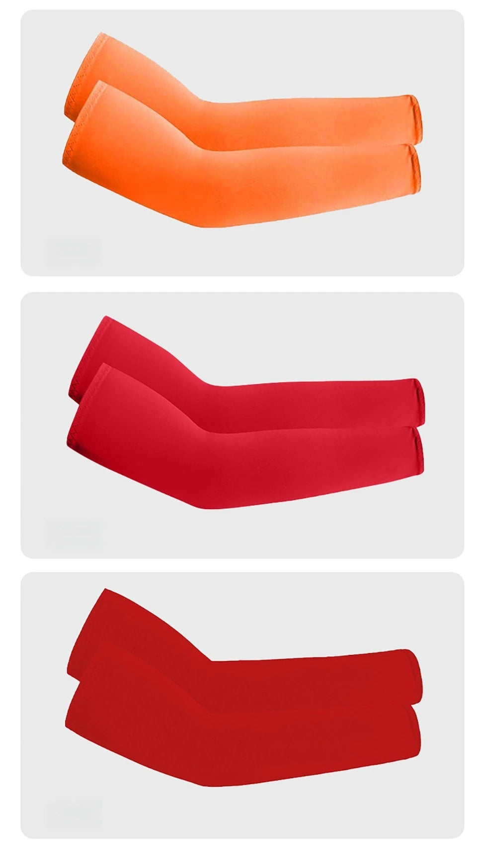 Manguitos de Resfriamento com Proteção Solar UV – GTUBIKE® (Par Unissex)