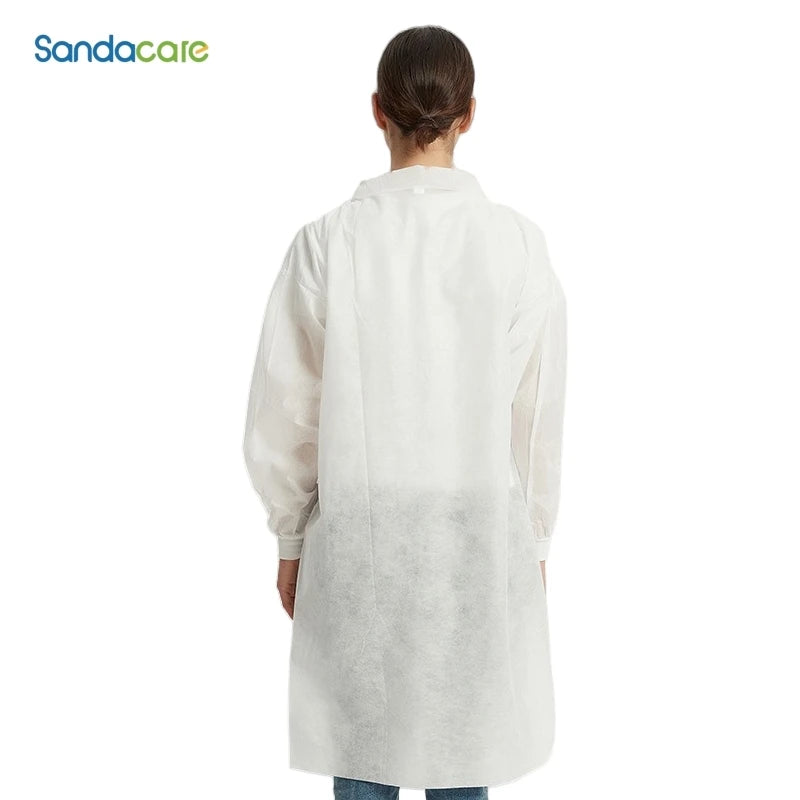 Roupas de Trabalho Protetoras Descartáveis – Pacote com 10 Unidades